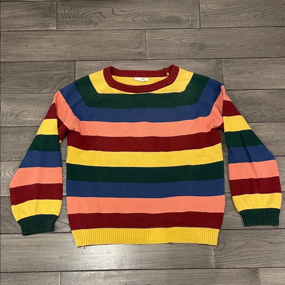 Promesa Multicolor Striped Women's Sweater